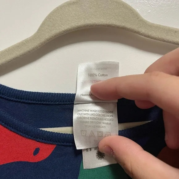 Hanna Andersson Pear Print Twirly Dress Kids Size 6-7 - Picture 4 of 6